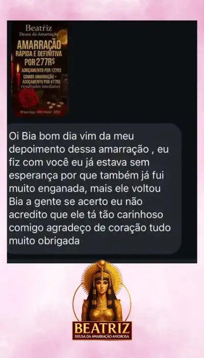depoimento deusa do amor