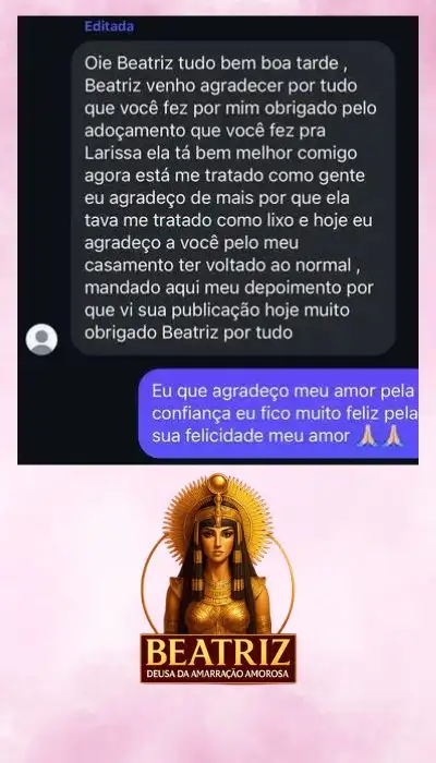 depoimento deusa do amor